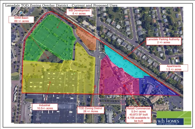 Developer adds retail, affordable units to proposed Lansdale townhouses